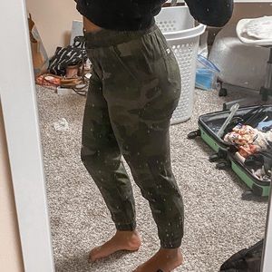 Camo joggers
